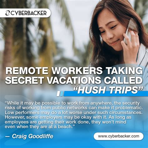 Should remote workers take 'hush trips'?